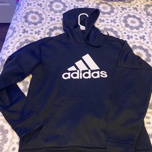 black adidas hoodie